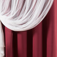 uMIXm Dimanche Tulle & Silver Grommet Blackout Curtains