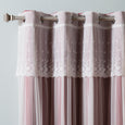 uMIXm Dimanche Tulle & Silver Grommet Blackout Curtains