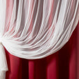 uMIXm Dimanche Tulle & Silver Grommet Blackout Curtains