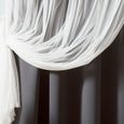 uMIXm Dimanche Tulle & Silver Grommet Blackout Curtains