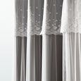 uMIXm Dimanche Tulle & Silver Grommet Blackout Curtains