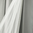 uMIXm Dimanche Tulle & Silver Grommet Blackout Curtains