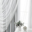 uMIXm Dimanche Tulle & Silver Grommet Blackout Curtains