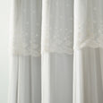 uMIXm Dimanche Tulle & Silver Grommet Blackout Curtains