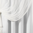 uMIXm Dimanche Tulle & Silver Grommet Blackout Curtains