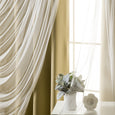 uMIXm Dimanche Tulle & Silver Grommet Blackout Curtains