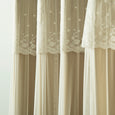 uMIXm Dimanche Tulle & Silver Grommet Blackout Curtains