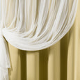 uMIXm Dimanche Tulle & Silver Grommet Blackout Curtains