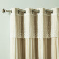 uMIXm Dimanche Tulle & Silver Grommet Blackout Curtains