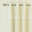 uMIXm Dimanche Tulle & Silver Grommet Blackout Curtains