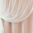 uMIXm Dimanche Tulle & Silver Grommet Blackout Curtains