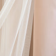 uMIXm Dimanche Tulle & Silver Grommet Blackout Curtains