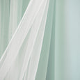 uMIXm Dimanche Tulle & Silver Grommet Blackout Curtains