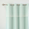 uMIXm Dimanche Tulle & Silver Grommet Blackout Curtains