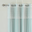 uMIXm Dimanche Tulle & Silver Grommet Blackout Curtains