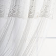 uMIXm Dimanche Tulle & Nordic White Curtains