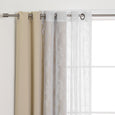 Rose Sheers & Blackout Curtains