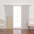 Rose Sheers & Blackout Curtains