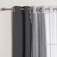 Sheer Pretty Dot & Blackout Curtains