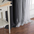 Sheer Pretty Dot & Blackout Curtains
