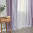 Sheer Pretty Dot & Blackout Curtains