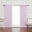 Sheer Pretty Dot & Blackout Curtains