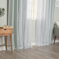 Sheer Pretty Dot & Blackout Curtains