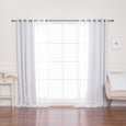 Sheer Pretty Dot & Blackout Curtains