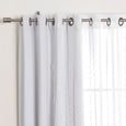 Sheer Pretty Dot & Blackout Curtains