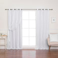 Sheer Pretty Dot & Blackout Curtains