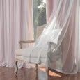 uMIXm Tulle & Bronze Grommet Blackout Curtains