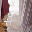 uMIXm Tulle & Bronze Grommet Blackout Curtains