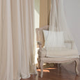 uMIXm Tulle & Bronze Grommet Blackout Curtains