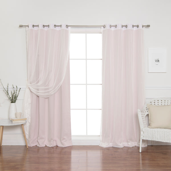 uMIXm Sheer Dot & Blackout Curtains