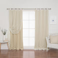 uMIXm Sheer Dot & Blackout Curtains