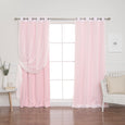 uMIXm Sheer Dot & Blackout Curtains
