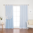 uMIXm Sheer Dot & Blackout Curtains