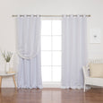 uMIXm Sheer Dot & Blackout Curtains