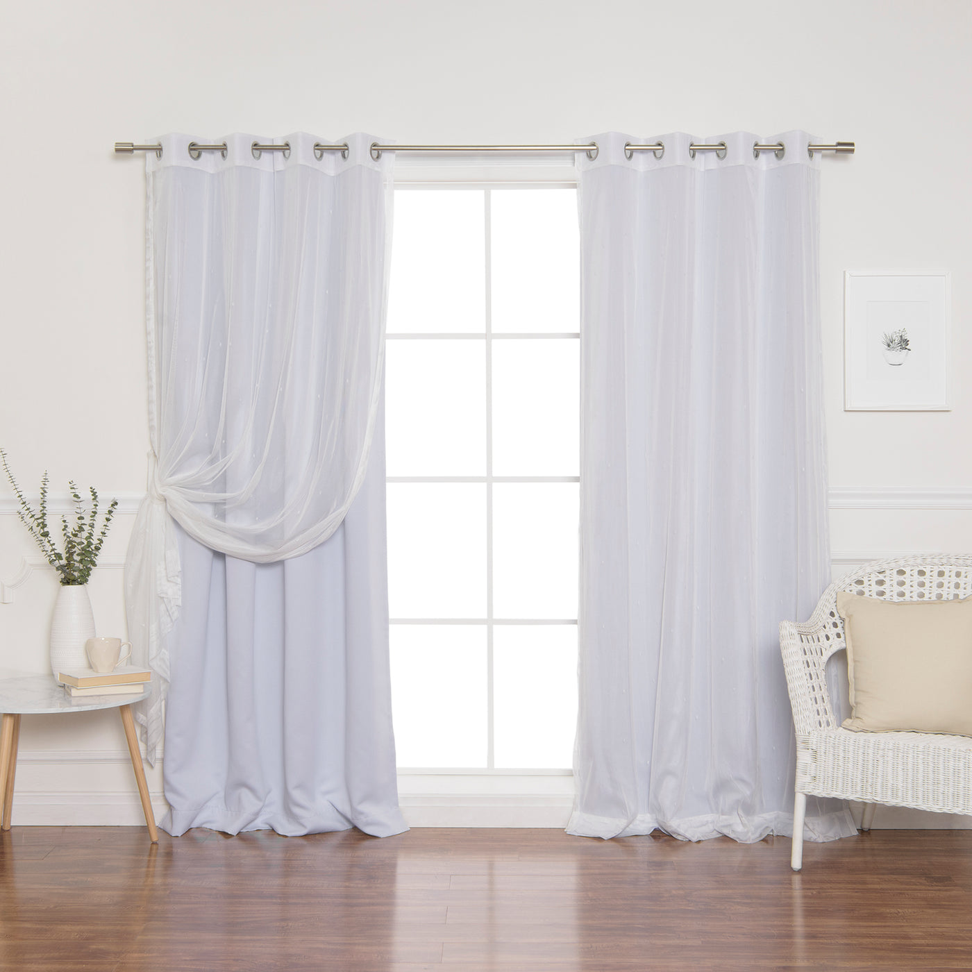 uMIXm Sheer Dot & Blackout Curtains