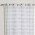 uMIXm Sheer Triangle & Watercolor Check Curtains