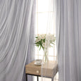 Mix & Match Tulle & Linen-Look Grommet Blackout Curtains