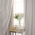 Mix & Match Tulle & Linen-Look Grommet Blackout Curtains