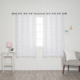 uMIXm Tulle & Flamingo Print Curtains