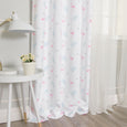 uMIXm Tulle & Flamingo Print Curtains
