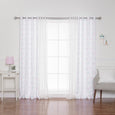 uMIXm Tulle & Flamingo Print Curtains