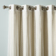 uMIXm Dot Lace & Blackout Curtains