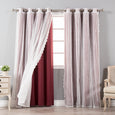 uMIXm Dot Lace & Blackout Curtains