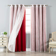 uMIXm Dot Lace & Blackout Curtains