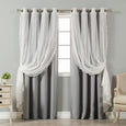 uMIXm Dot Lace & Blackout Curtains