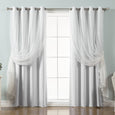 uMIXm Dot Lace & Blackout Curtains
